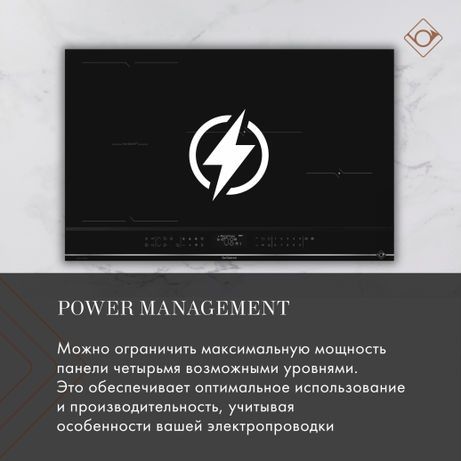 Индукционная варочная панель De Dietrich DPI4942B INFINITE BLACK