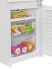 Встр. холодильник Jacky's JR BW177E белый