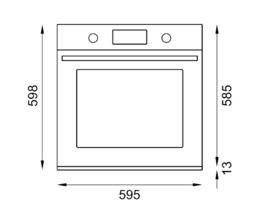 Электрический духовой шкаф Bertazzoni FMOD6115PLB2