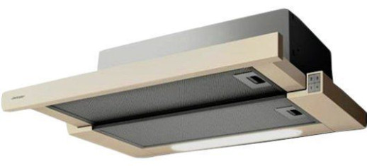 Кухонная вытяжка Jetair AURORA LX/CR/F/60 LED