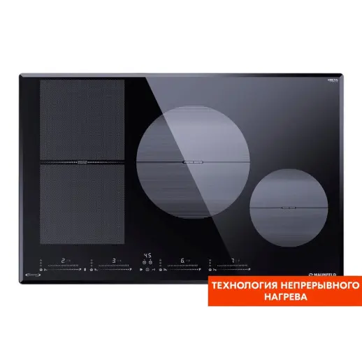 Индукционная варочная панель Maunfeld CVI804SFBK LUX Inverter