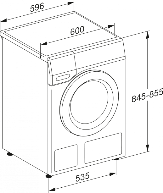 Стиральная машина с сушкой Miele WTD163WCS RU