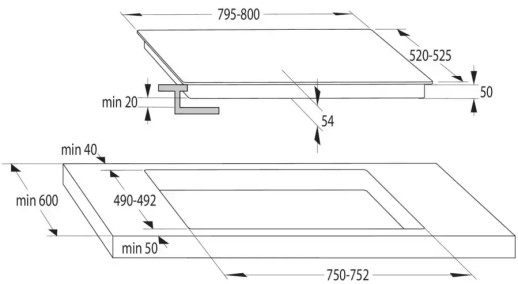 Индукционная варочная панель ASKO HI2842FBG1