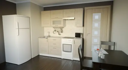 Кухонный гарнитур "Квадро Шимо светлый" 2000 мм