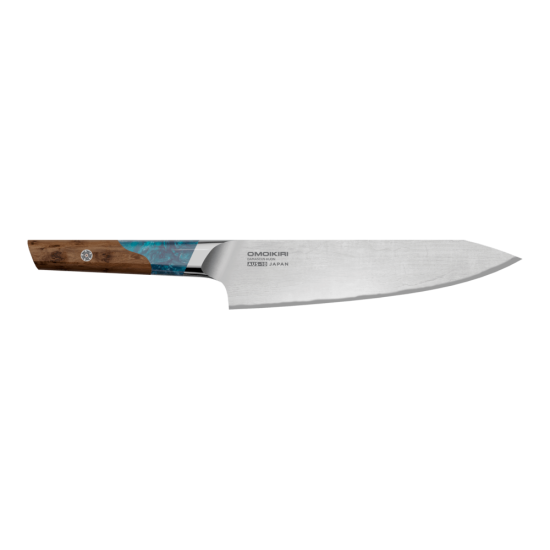 Нож "Шеф" Omoikiri Damascus Kuon