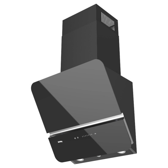 Кухонная вытяжка наклонная Korting KHC 69499 GN