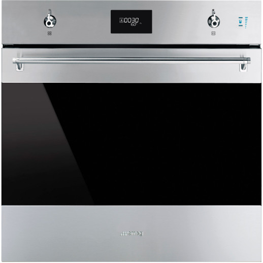 Электрический духовой шкаф с функцией пара Smeg SOP6301S2X