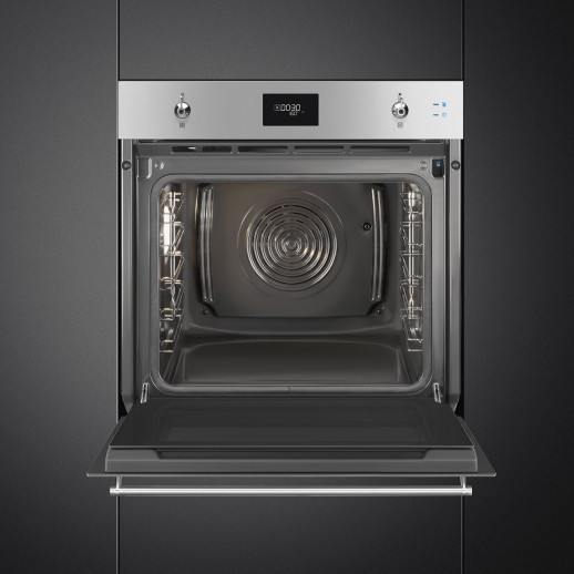 Электрический духовой шкаф с функцией пара Smeg SOP6301S2X