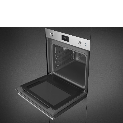 Электрический духовой шкаф с функцией пара Smeg SOP6301S2X