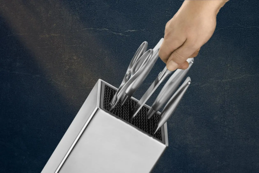 Блок для ножей WMF Flextec нержавеющая сталь