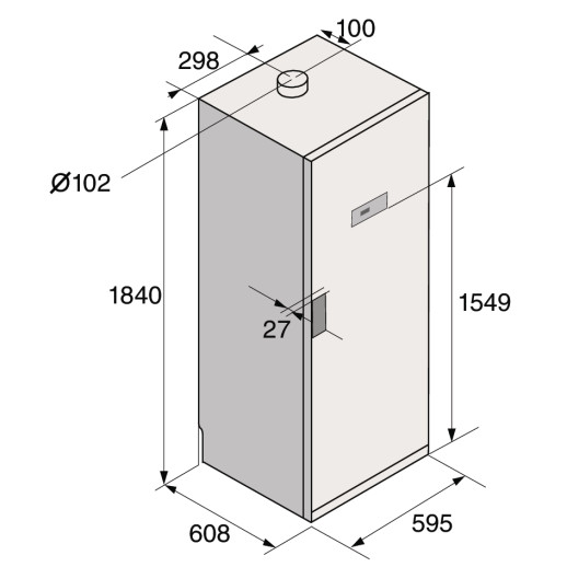 Сушильный шкаф Asko DC7784V.T титан