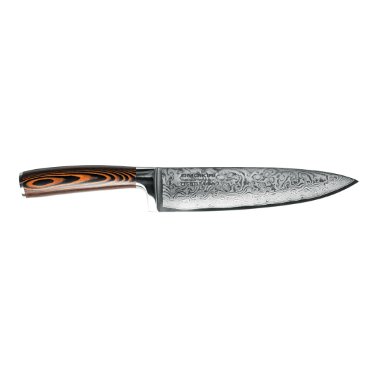 Нож "Шеф" Omoikiri Damascus Suminagashi