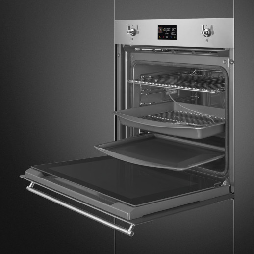 Электрический духовой шкаф Smeg SOP6302TX