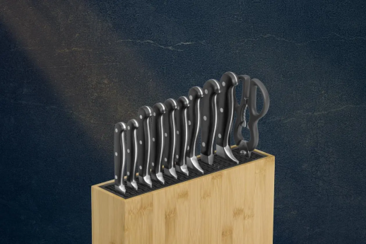 Блок для ножей WMF Сompact Bamboo FLEXTEC дерево
