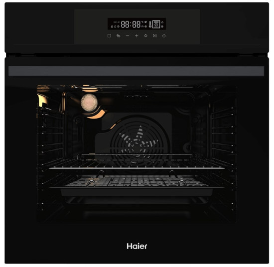 Электрический духовой шкаф Haier HOX-FP3AGB черный