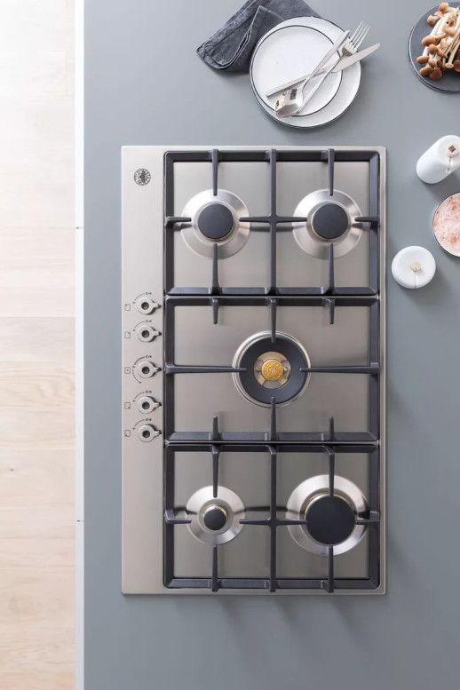 Газовая варочная панель Bertazzoni PP905CPROX нержавеющая сталь