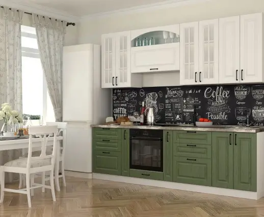 Кухня Массив Бианко РоялВуд Прованс 2700