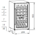 Полувстраиваемый винный шкаф Weissgauff WWC-49 DB DualZone