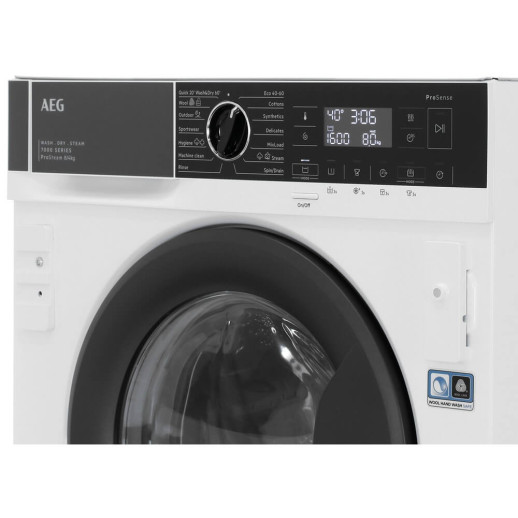 Стиральная машина встраиваемая с сушкой и паром Aeg L7WBE68SI
