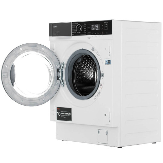 Стиральная машина встраиваемая с сушкой и паром Aeg L7WBE68SI