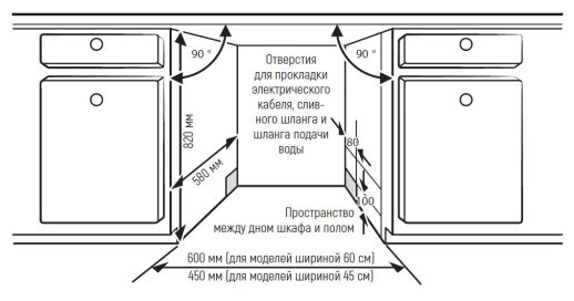 Посудомоечная машина Monsher MD 6003