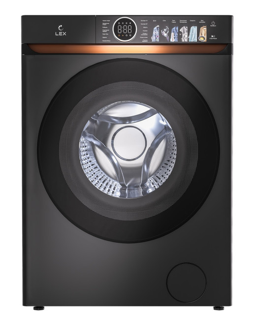 Стиральная машина с паром Lex LWM10014BLIDD Lux