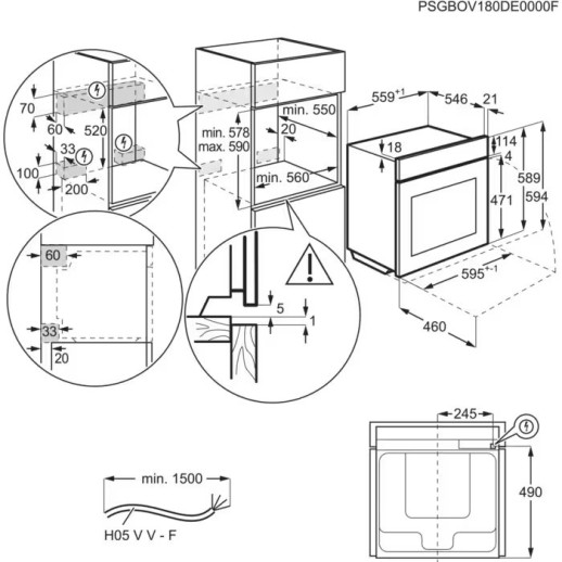 Электрический духовой шкаф Electrolux EOE9P3XT