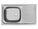 Кухонная мойка Ukinox CLM760.435 ---5K 2L без выпуска