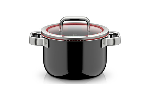 Высокая кастрюля WMF Function Pro Black 20см черный