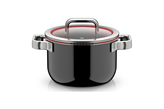 Высокая кастрюля WMF Function Pro Black 20см черный