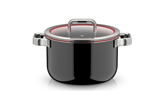 Высокая кастрюля WMF Function Pro Black 24см черный
