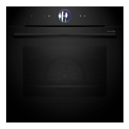 Электрический духовой шкаф Bosch HBG9763B1S черный