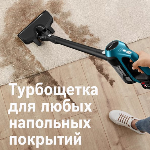 Пылесос вертикальный Bosch BBS611LAG синий