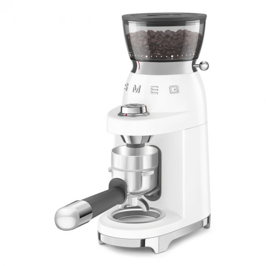Кофемолка Smeg CGF03WHEU белый