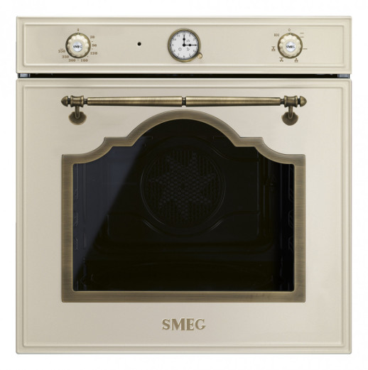 Электрический духовой шкаф Smeg SF67C1PO кремовый