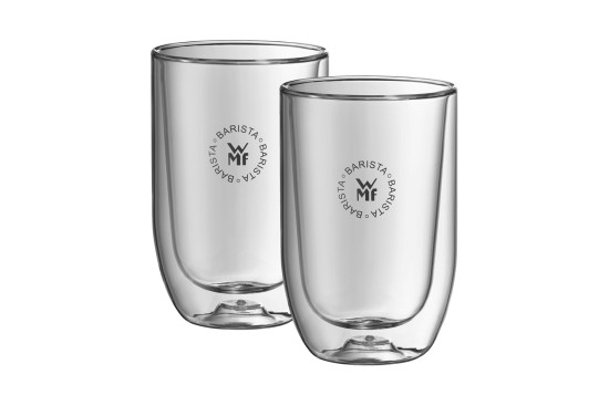 Набор бокалов WMF для латте макиато Barista Latte Macchiato, 2 пр. нержавеющая сталь