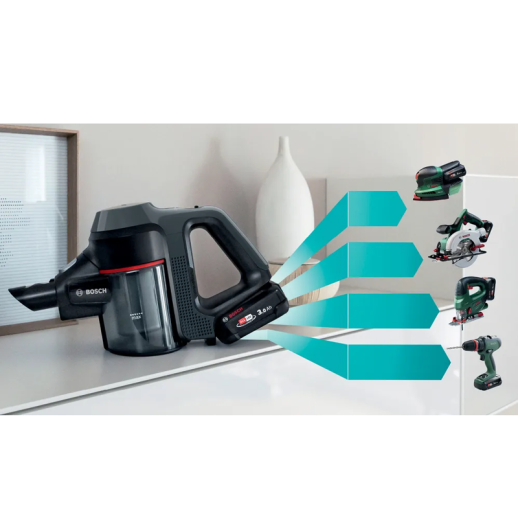 Пылесос вертикальный Bosch BBS712A черный
