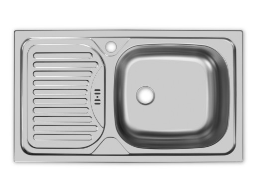 Кухонная мойка Ukinox CLM760.435 -GW6K 1R без выпуска