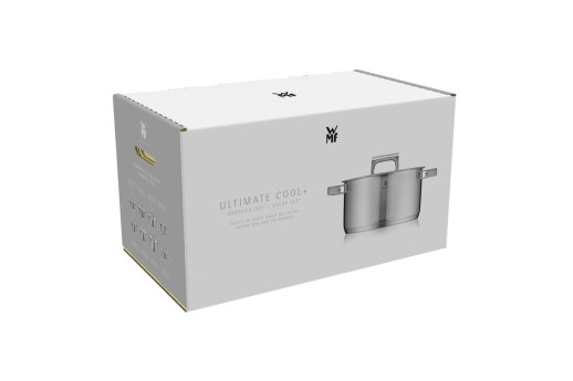 Высокая кастрюля WMF Ultimate COOL+ 24 см нержавеющая сталь
