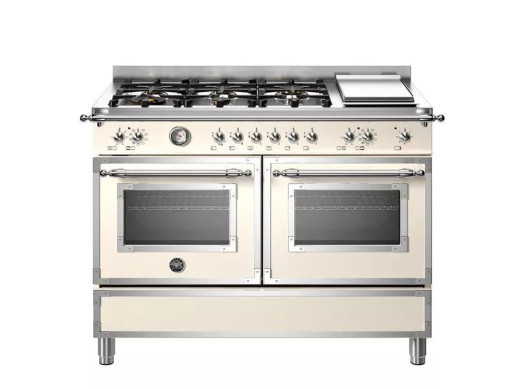 Комбинированная кухонная плита Bertazzoni HER126G2EAVT слоновая кость