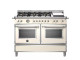Комбинированная кухонная плита Bertazzoni HER126G2EAVT слоновая кость