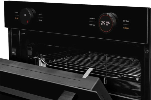 Электрический духовой шкаф с функцией СВЧ Kuppersberg KMW 612 Black