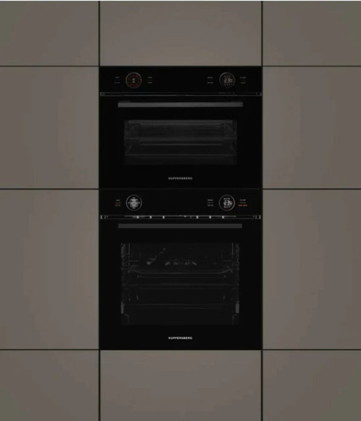 Электрический духовой шкаф с функцией СВЧ Kuppersberg KMW 612 Black