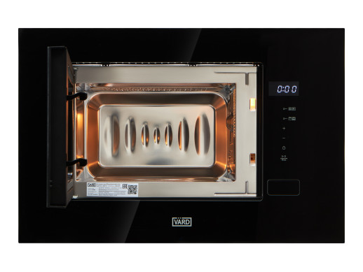 Микроволновая печь встраиваемая Vard VMG125PK черная