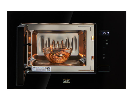 Микроволновая печь встраиваемая Vard VMG125PK черная
