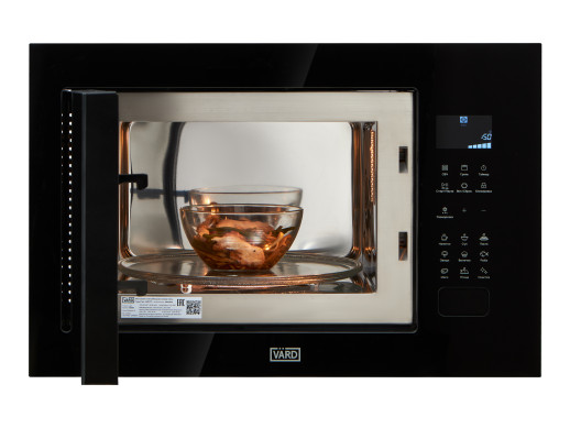 Микроволновая печь встраиваемая Vard VMG245PK черная
