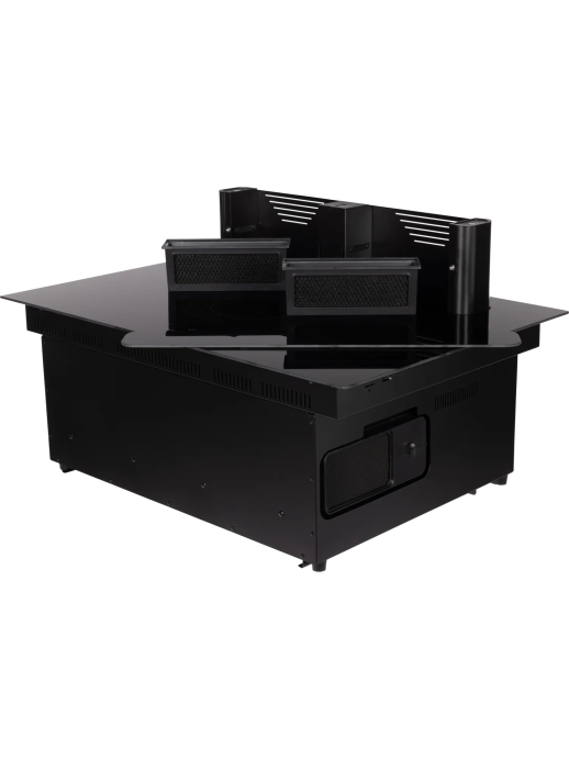 Индукционная варочная панель с вытяжкой Hiberg i7-VM7 B