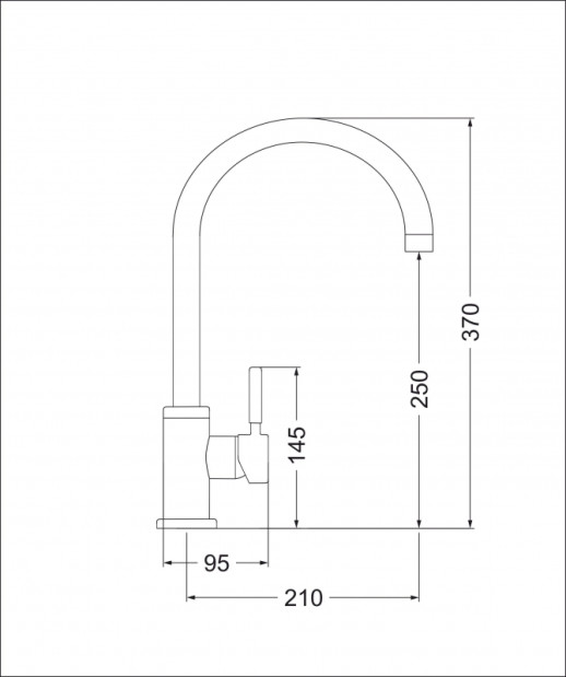 Смеситель Emar Quartz ЕС - 3004