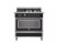 Комбинированная кухонная плита Bertazzoni HER96L1ENET чёрный