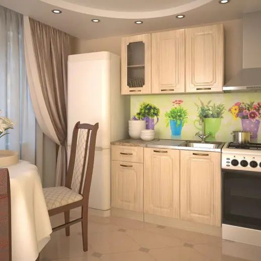 Кухонный гарнитур Грецкий орех 1200